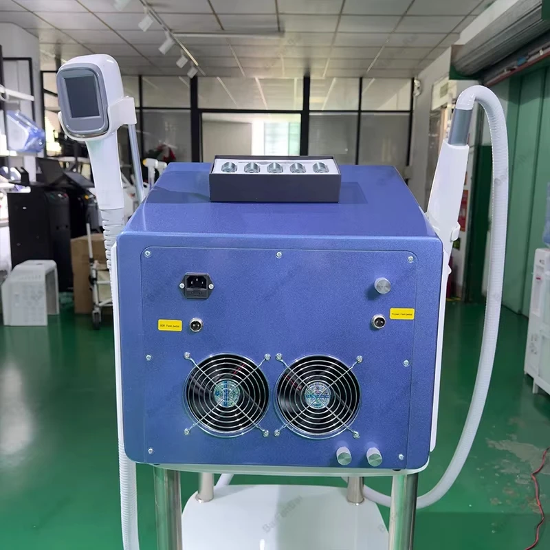 أحدث تصميم المحمولة 3000 واط/4000 واط آلة إزالة الشعر بالليزر البلاتين الجليد 755nm 808nm 940nm1064nm تكنولوجيا الصمام الثنائي الطول الموجي