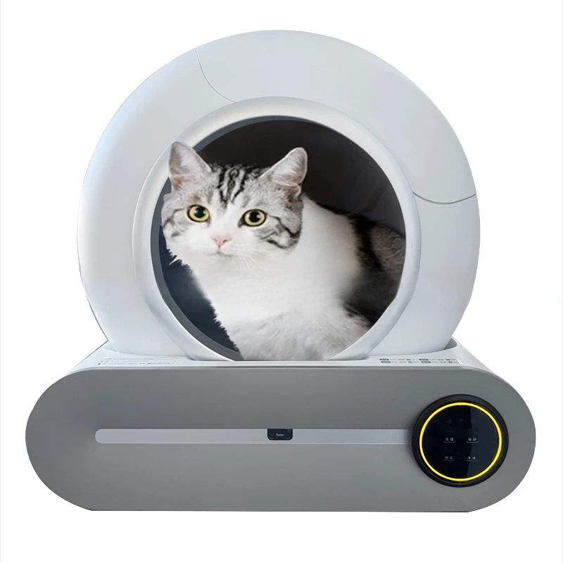 

Pet toilet cat litter box fully enclosed intelligent cleaning products cat toilet anti-splash automatic shit shoveling machine