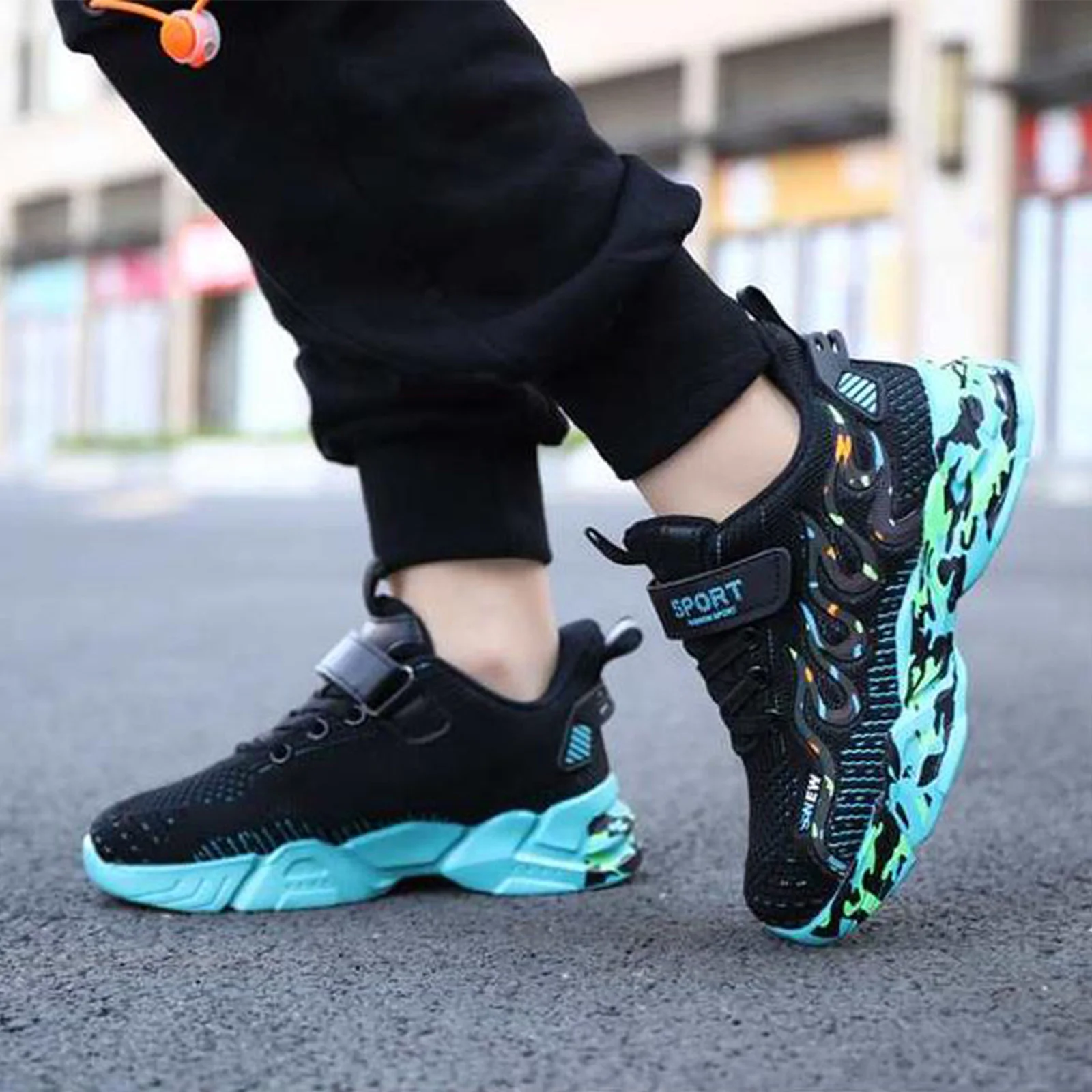 

Kids Shoes Running Girls Boys School Spring Casual Sports Sneakers Basketball