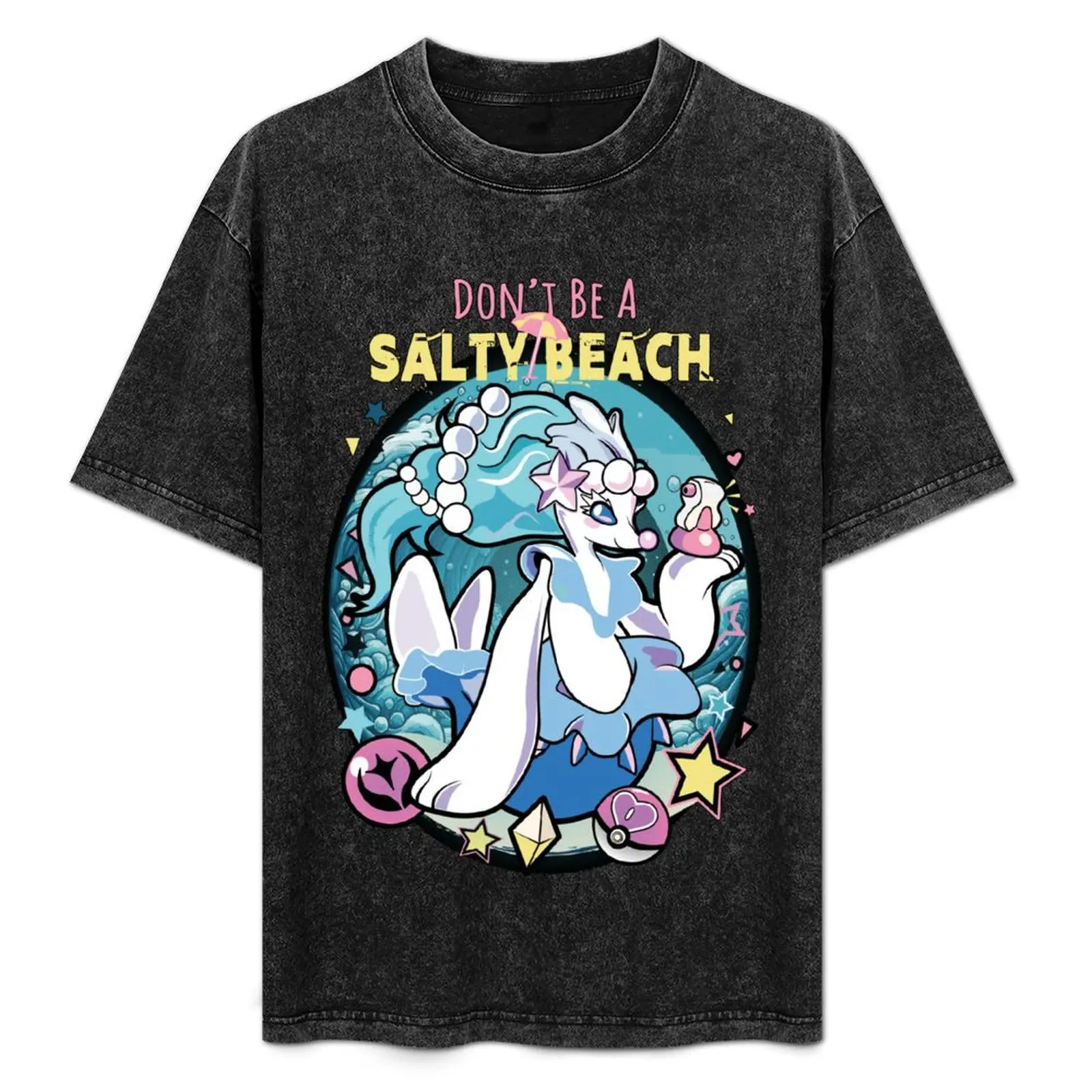 

Salty Beach T-Shirt football t shirt man clothes summer top plus sizes mens big and tall t shirts