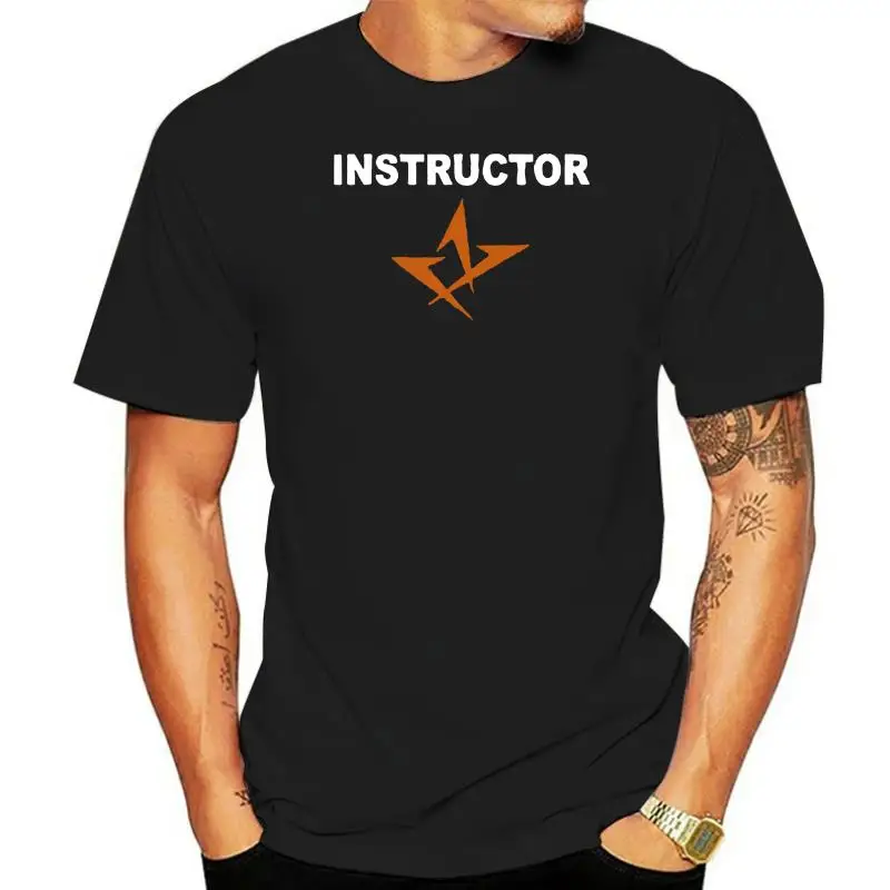 Army Military Us Academi Triple Canopy Instructor Training Double Side Men Lastest  Simple Style Design Fashion T-Shirt