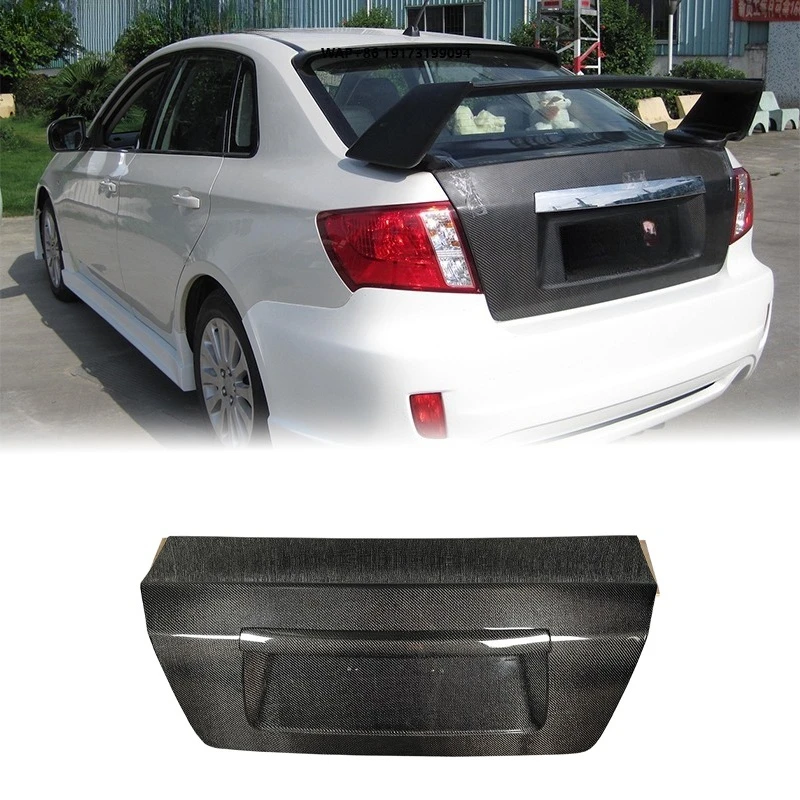 

OEM-Style Lightweight Carbon Fiber Trunk Lid Direct Fit Replacement for 2008-2016 for Impreza Sedan GE/GJ (3rd/4th Gen)