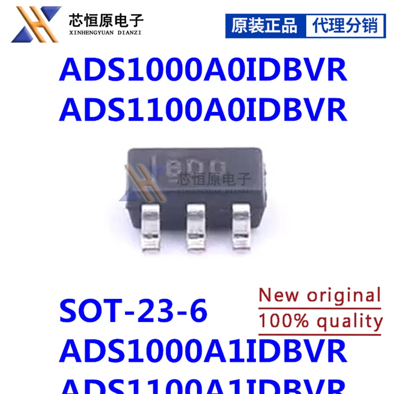 ADS1000A0IDBVR ADS1100A0IDBVR ADS1000A1IDBVR ADS1100A1IDBVR Silkscreen BD0 AD0 BD1 AD1 SOT23-6 Chip IC New Original