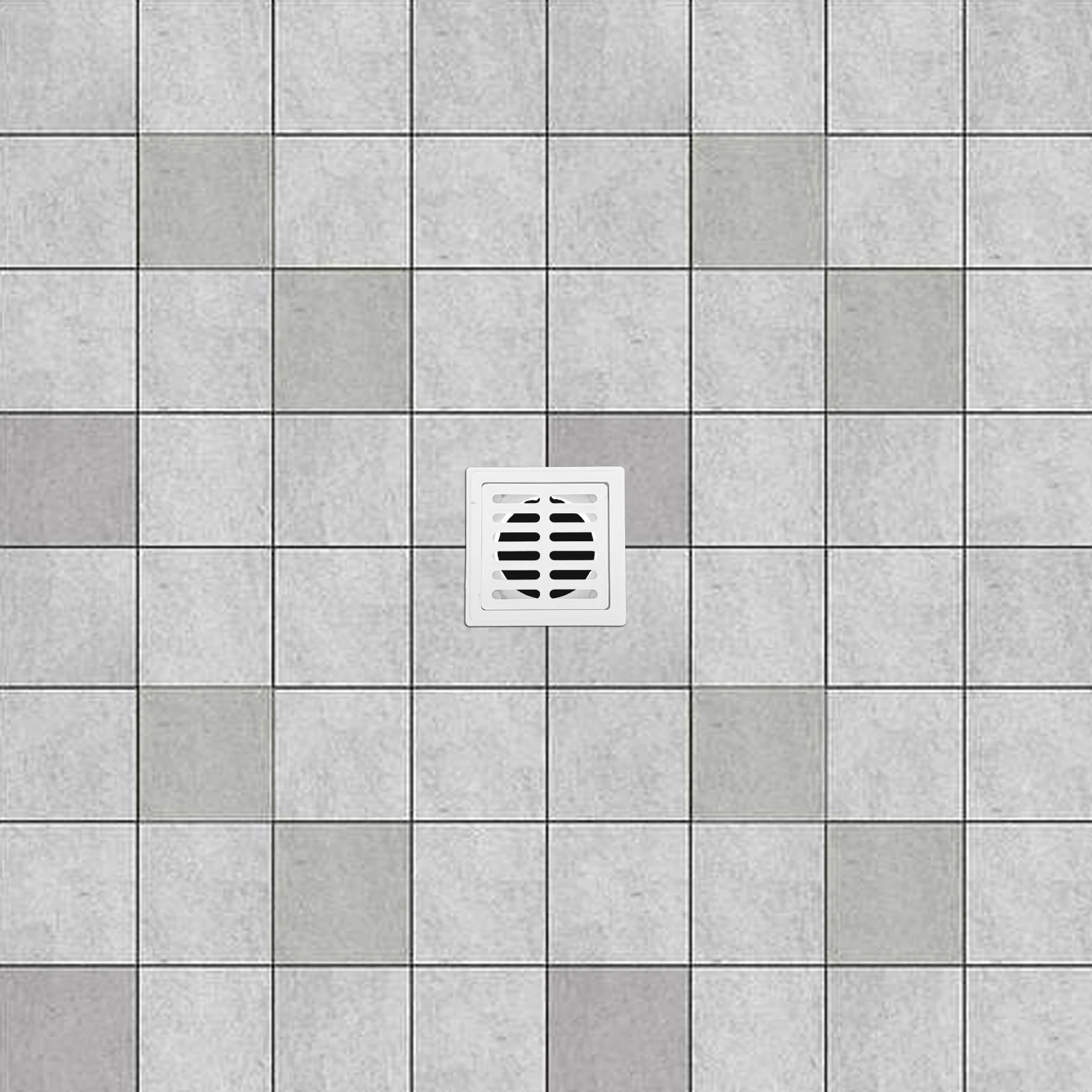 

Floor Drain PVC Durable Efficient Square Easy Installation Clog Resistant Replacement Modern Design Bathroom Kitchen Laundry