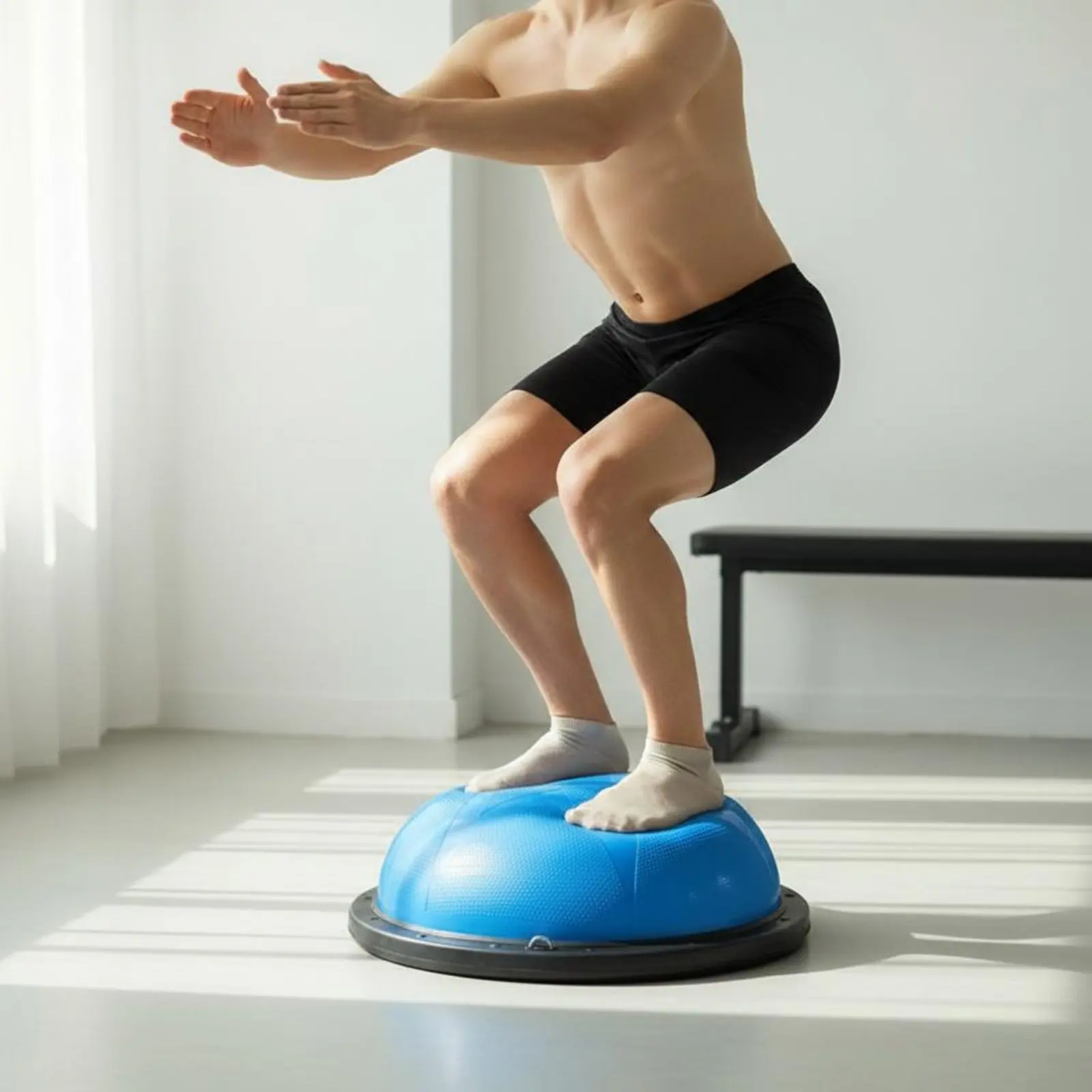 half-dome-balance-instructor-anti-rupture-half-balance-dome-stability-dome-sturdy-duty-fitness-equipment-full-physique-exercise