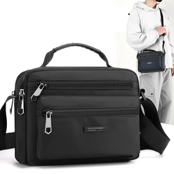 Bolsa de ombro para homens, Messenger Bag, sacos crossbody, pequena bolsa designer, bolsa masculina, novo