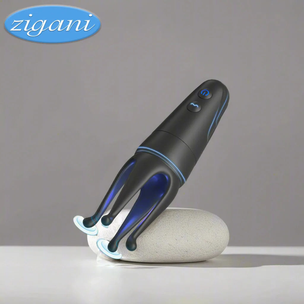 Glans Stimulator Penis Training Vibrator Male Masturbator Ejaculation Delay Exerciser Sex Toy for Male Pleasure Prolongation