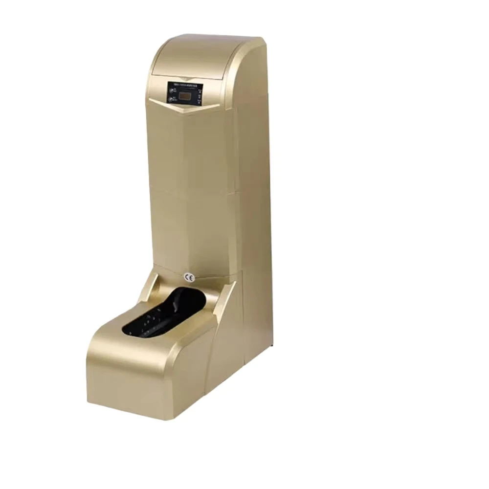 Home Use Shopping Mall Smart Shoe Cover Dispenser Automatic Protector Machine Wrapping