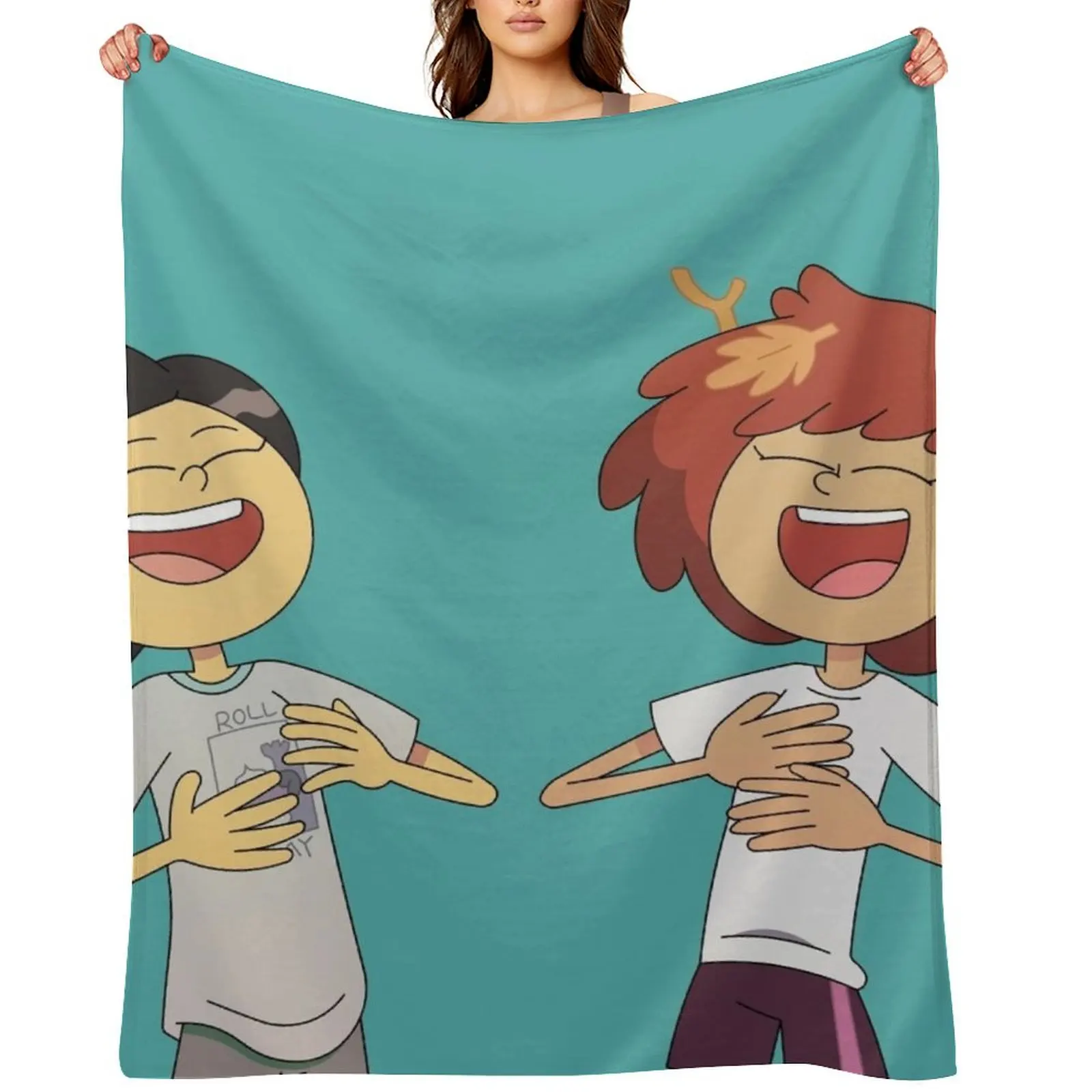 

Anne and Marcy | Amphibia Throw Blanket Decorative Beds Blankets Sofas Of Decoration sofa bed Bed covers Blankets