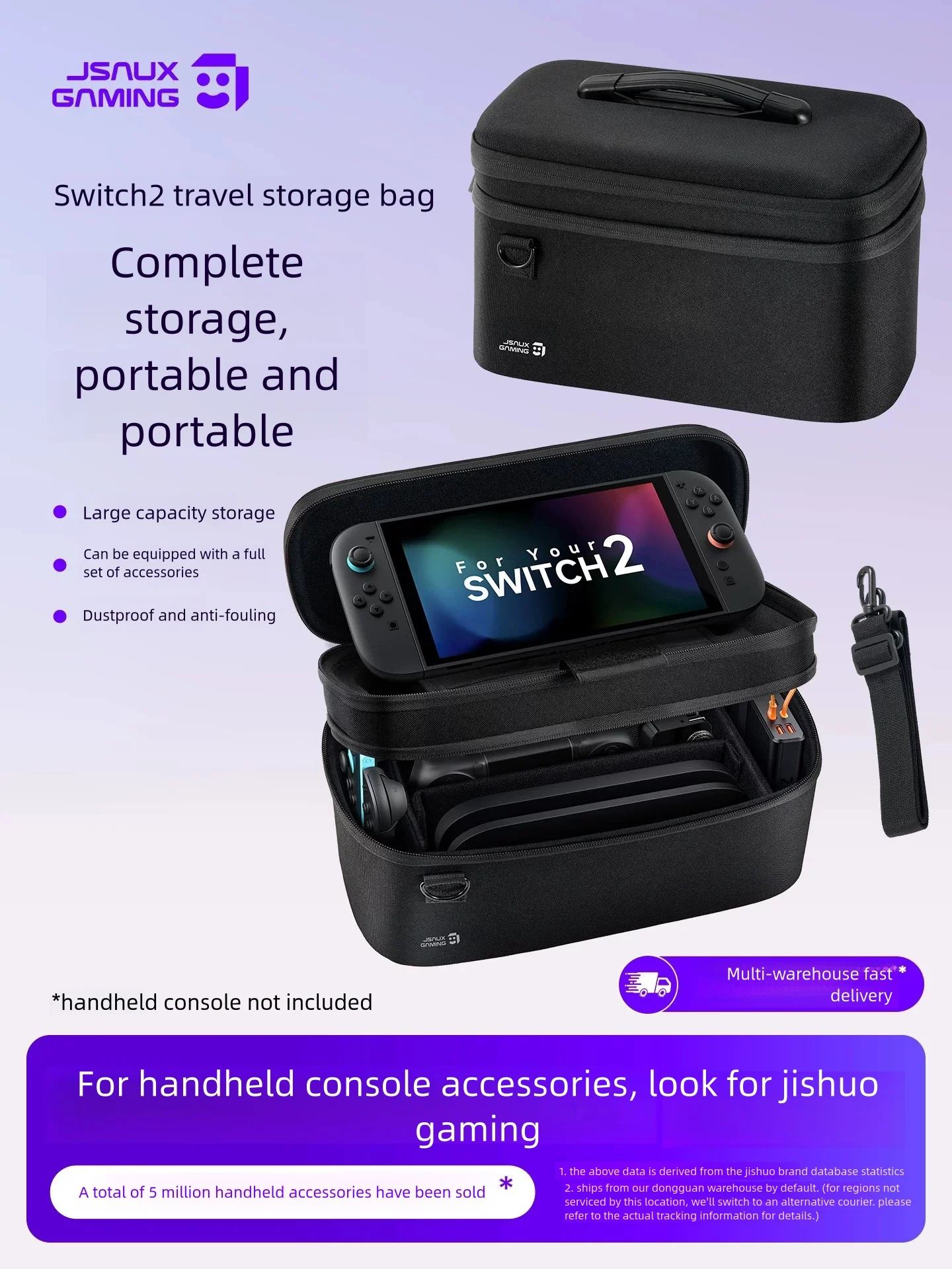 sac-de-transport-jsaux-pour-nintendo-switch-2-en-tissu-oxford-avec-interieur-en-eva-et-en-pu-sac-de-rangement-portable-de-grande-capacite-accessoires-pour-jeux