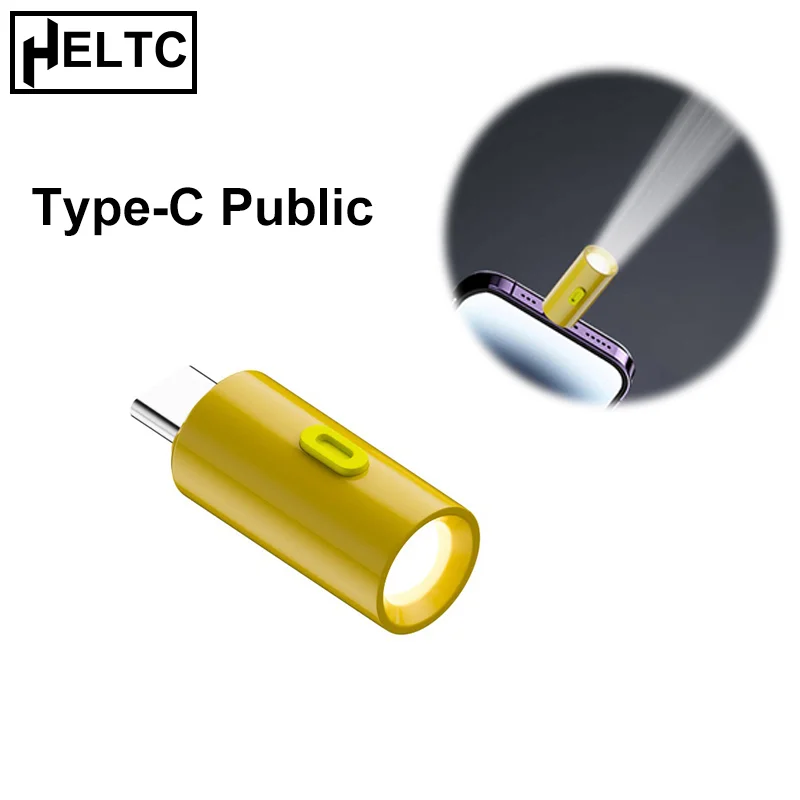 

Type C-Connectors Mini LED Flashlight Strong Light Pocket Keychain Flashlight Powered By Outdoor Hiking Camping Mini Flashlight
