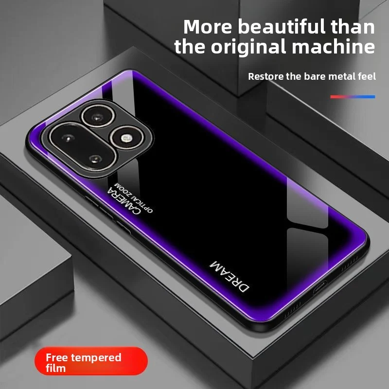 حافظة لهاتف OnePlus 15 من الزجاج المقسى الصلب غطاء خلفي واقٍ لهاتف OnePlus15 One Plus 15 1 + 15 غطاء كامل للهاتف #1