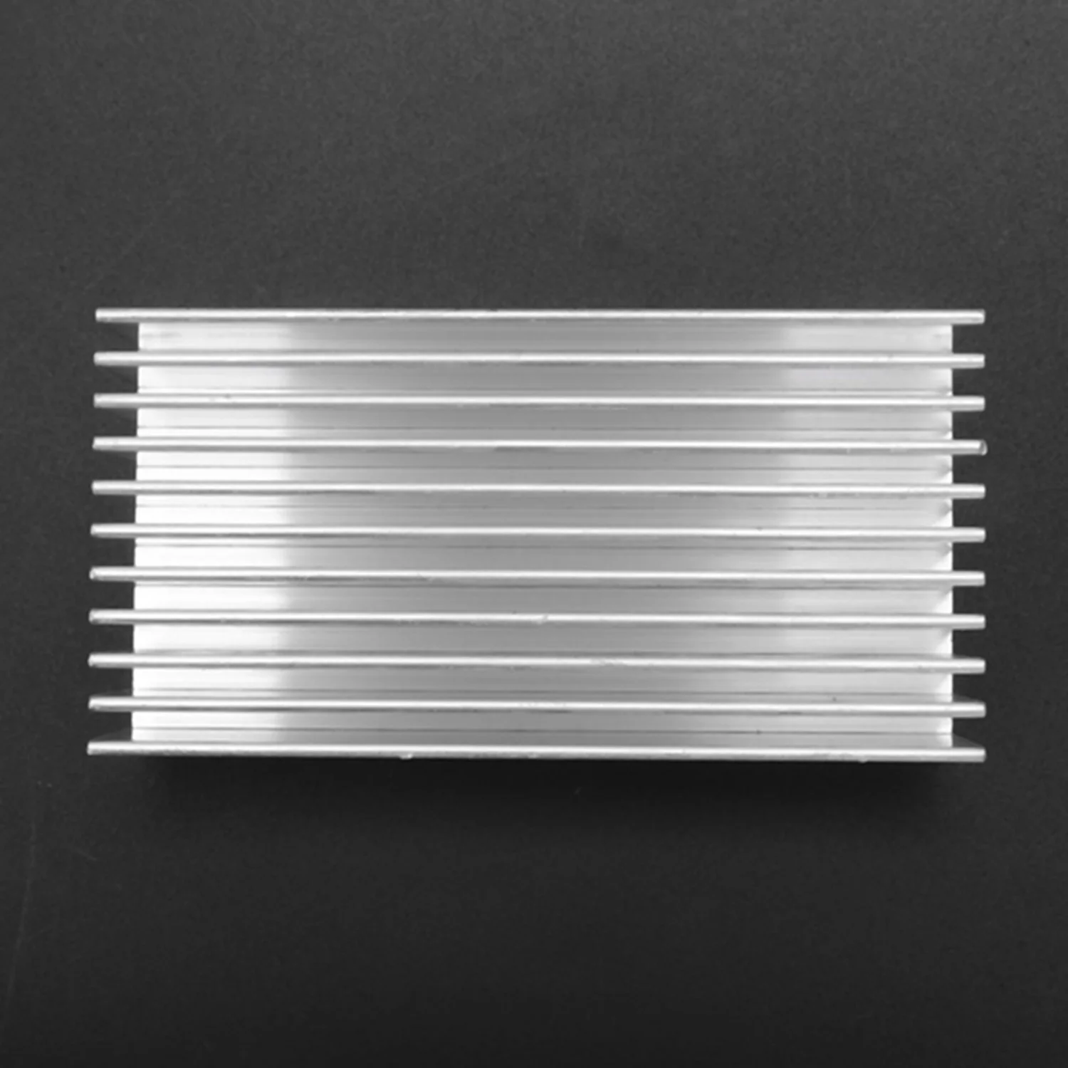 Silver Tone Aluminium Radiator Heatsink Heat Sink 100x50x30mm