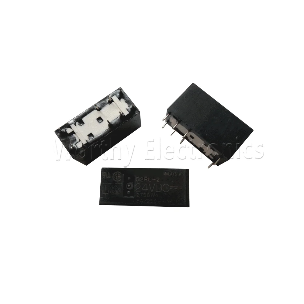 Free shipping 10PCS/LOT  G2RL-2 24VDC 8A 8PIN relay