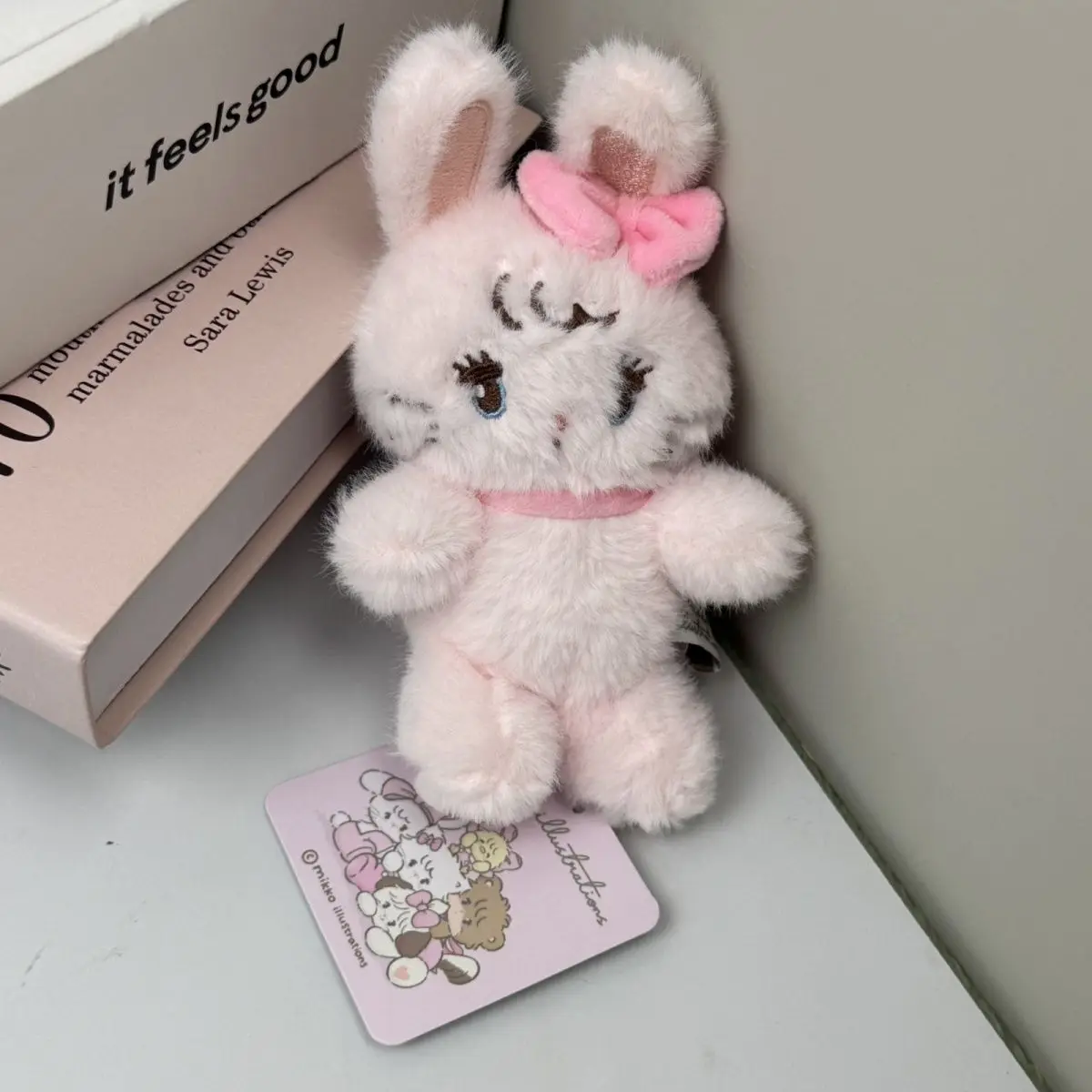 

Kawaii Mikko Pendant Keychain Plush Doll Anime Cartoon Cute Backpack Accessories Girl Christmas Gifts Toys