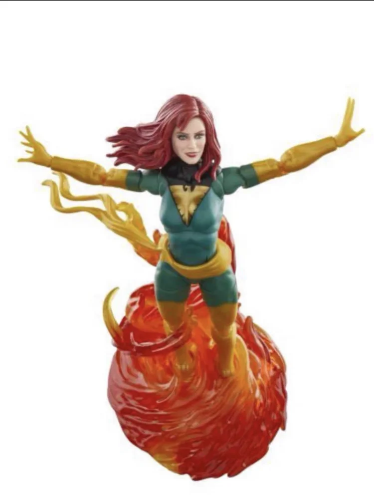 Genuine Marvel Legends Series: Jean Grey And Phoenix Force X-Men Comics Scale Figure Nice Collect Model Christmas Xmas Gift