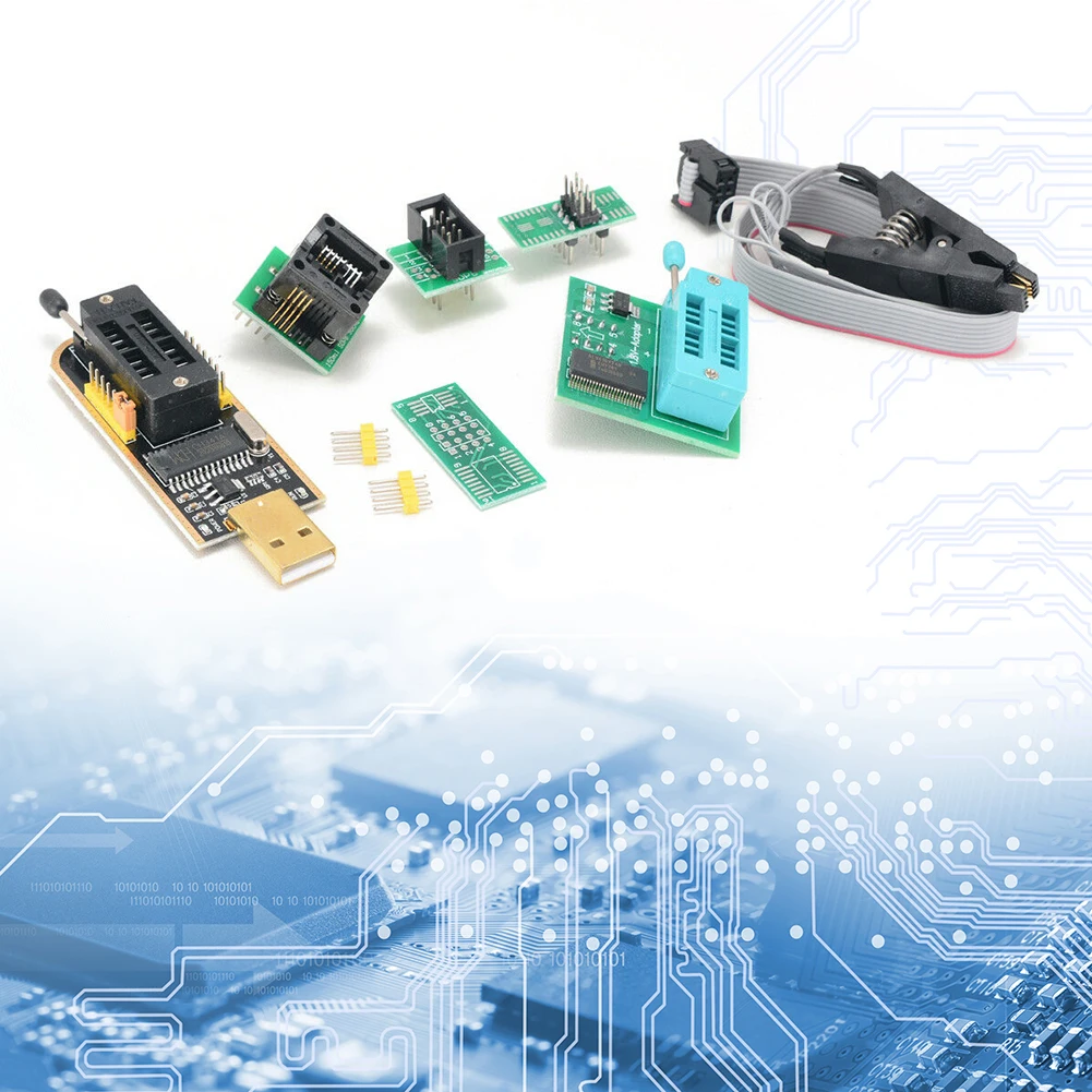 EEPROM Flash BIOS USB-модуль программатора со световым индикатором состояния BIOS USB-модуль программатора комплект для EEPROM 24CXX/25CXX/93CXX