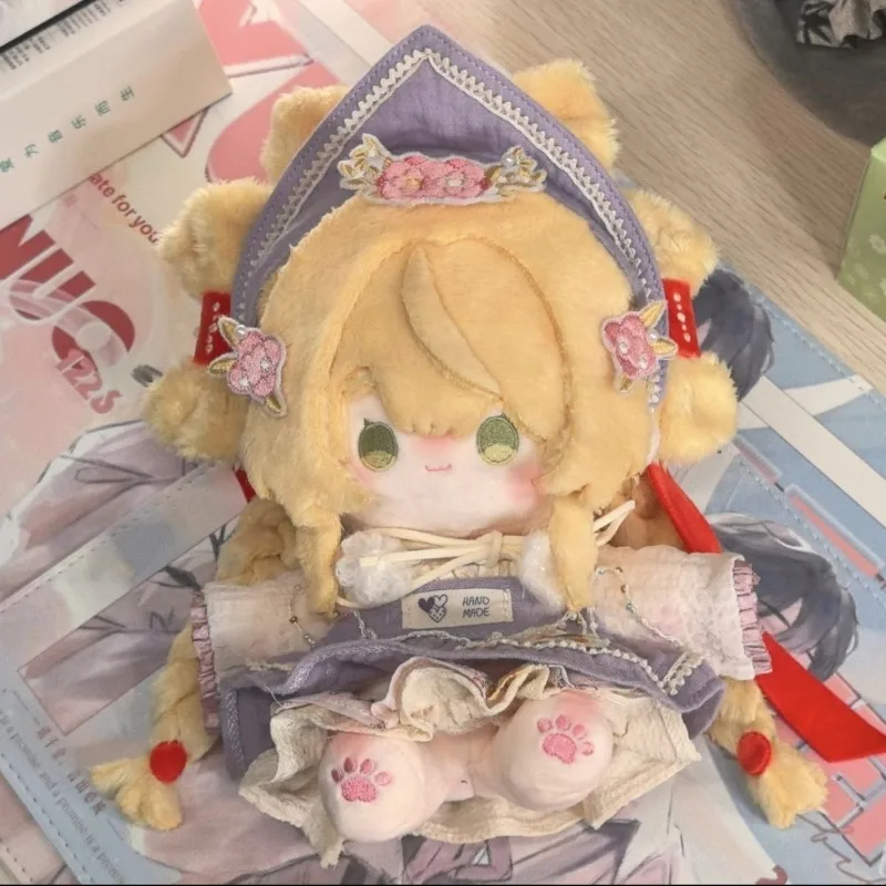 20cm Game Reverse:1999 Sotheby Kawaii Cosplay Soft Cotton Doll Body With Skeleton Anime DIY Change Suit Toy Figures Fans Gifts