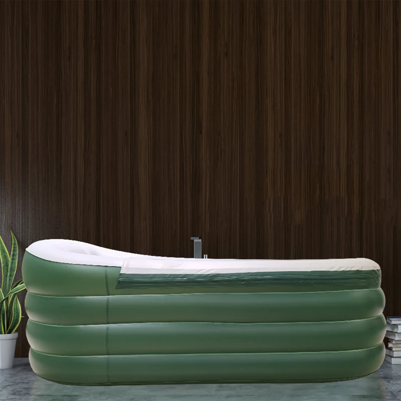 New Design Plastic PVC Adult Inflatable Folding Portable Bathtub