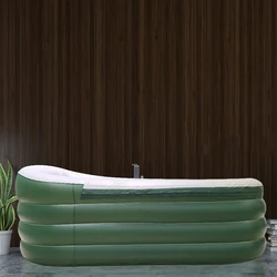 New Design Plastic PVC Adult Inflatable Folding Portable Bathtub