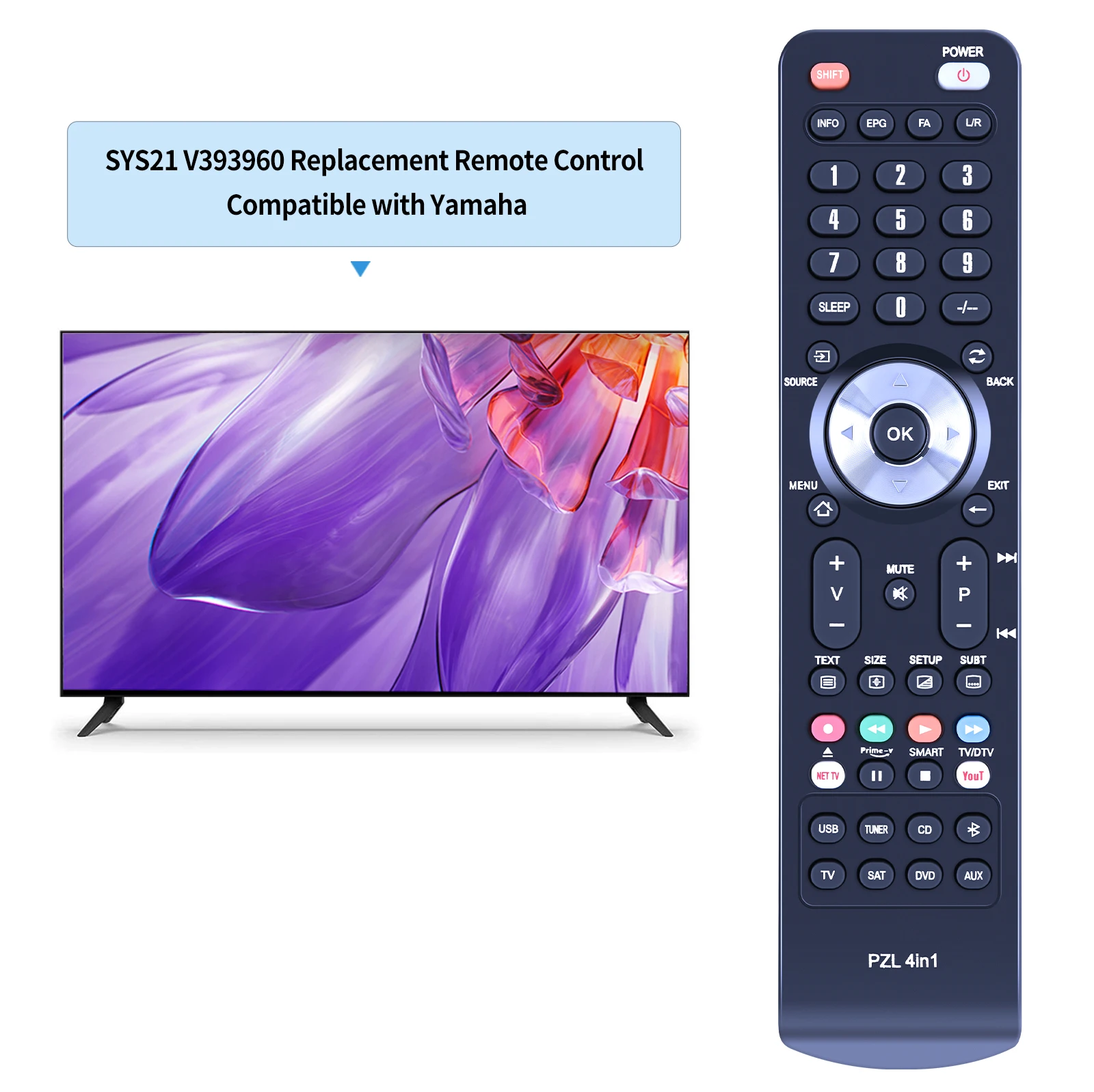 جديد لياماها SYS21 V 393960   نظام استقبال الصوت للتحكم عن بعد CDX-E100 MCR-E100