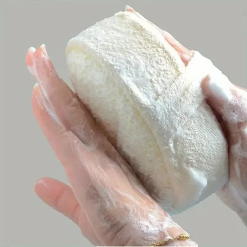 Silk Gourd Rubbing Bath Artifact Bath Towel Exfoliating Towel Men's and Women's Bath Towel Silk Gourd Branding Sponge Bath Towel