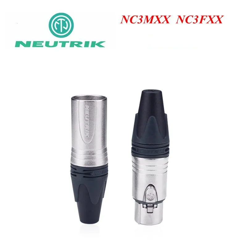 Best Selling NEUTRIK Connector NC3MXX & NC3FXX Male Female Un ensemble 3 Pin XLR Connecteur 10 20 40 PCS/lot