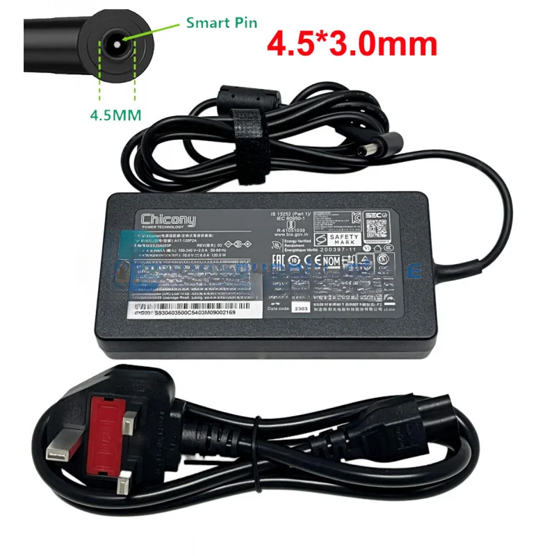

Original Chicony 120W AC Adapter Power Supply for MSI Cyborg 15 A13UDX A13UCX