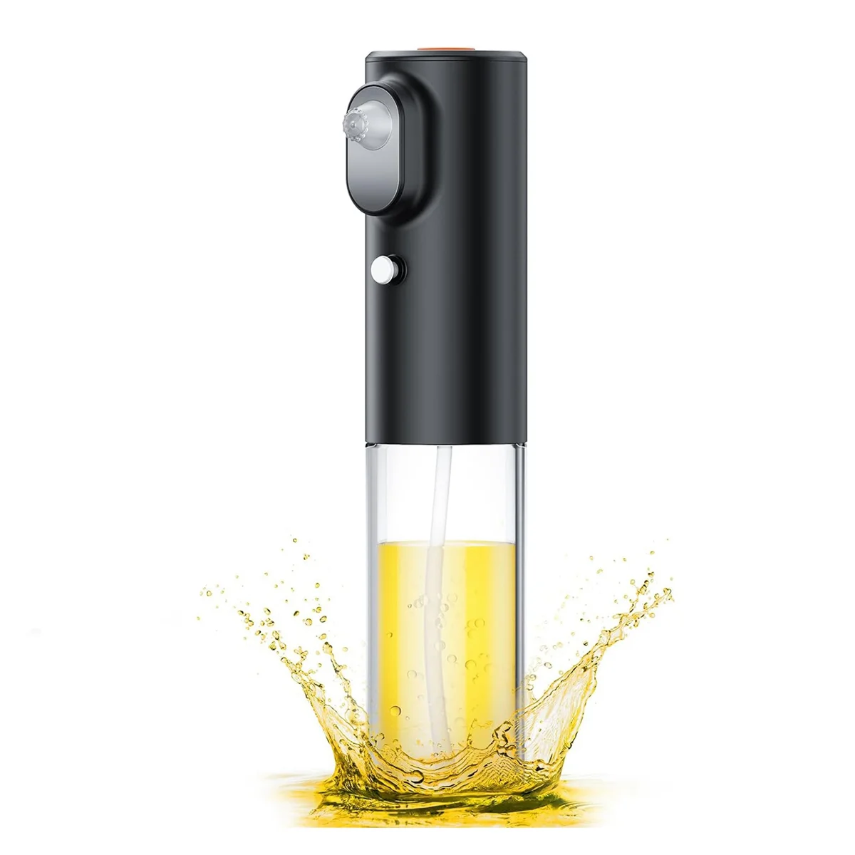 

Oil Sprayer for Cooking - Electric Olive Oil Sprayer - 200Ml Glass Oil Sprayer - Fine Mist Portable Oil Dispenser