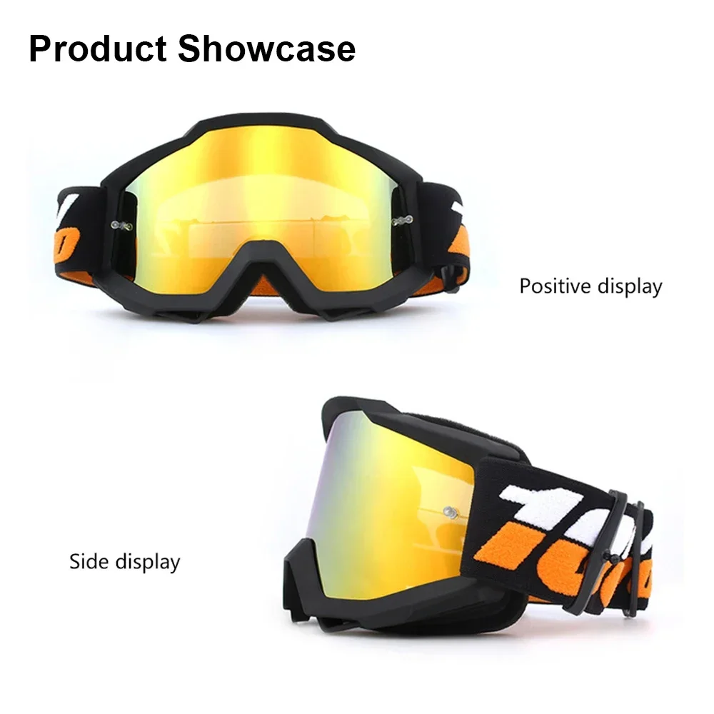 Gogle ochronne Outdoor Motorcycle Wiatroodporne okulary odporne na piasek Akcesoria motocyklowe Okulary narciarskie Wyścigi Off Road Gogle