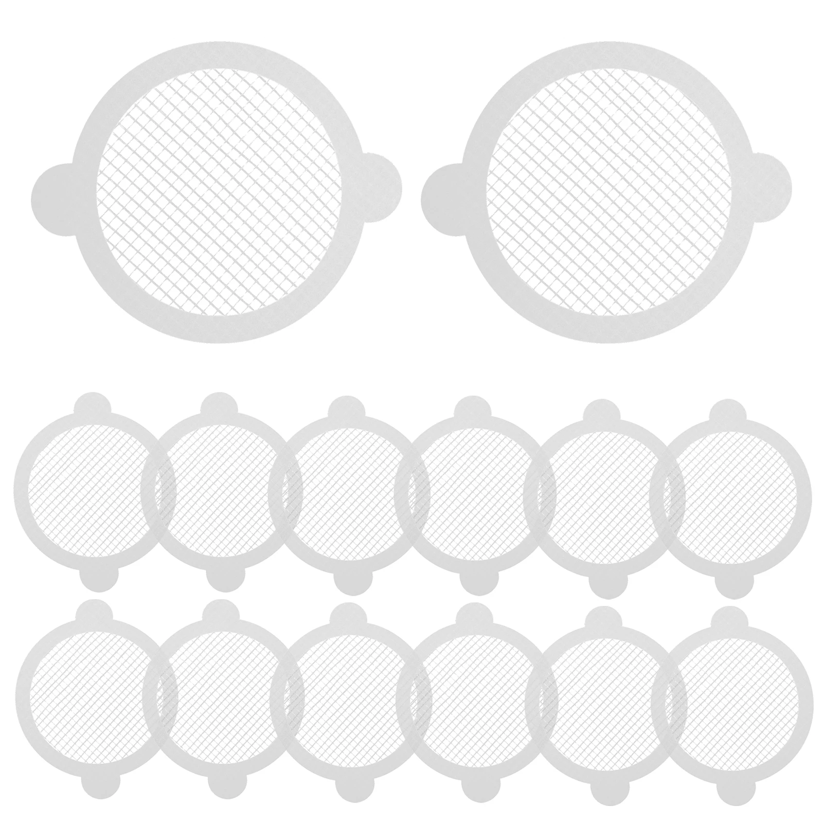 

30pcs Shower Stickers Disposable Bathroom Floor Anti-Block Hair Catcher Water Draining Sticker For Bathtub Kitchen Washbasin