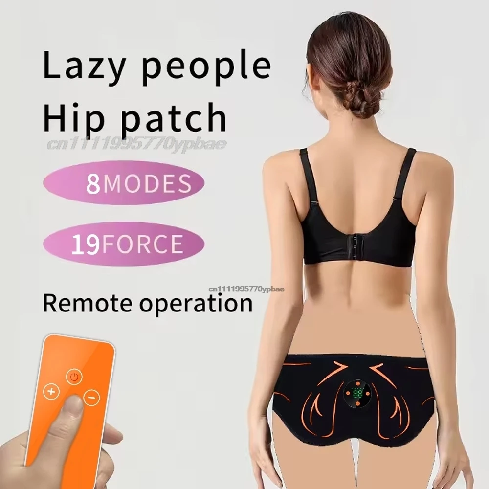 EMS Hip Trainer Buttock Massager Booty Lifter Belt Muscle Stimulator Machine With Remote Control For Women Body Shaping