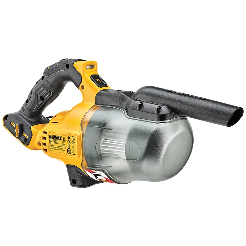 Imagem -03 - Dewalt Aspirador sem Fio sem Escova Hepa Industrial Veículo Montado Interior Coletor de Poeira Doméstico Ferramenta Bare Dcv501 20v