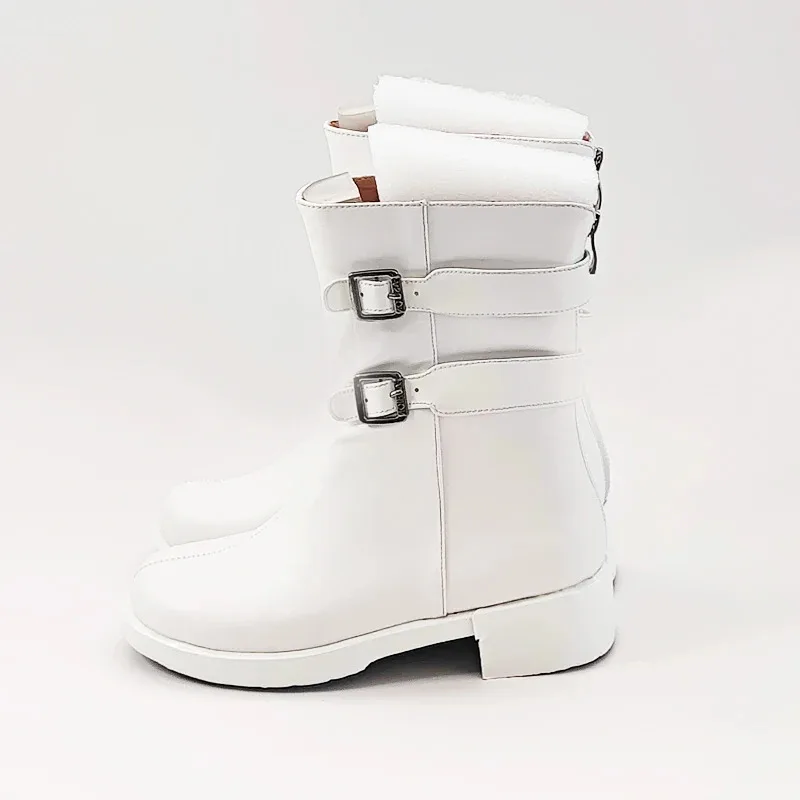 

CyTokyo Kanto Manji Gang Anime Cosplay Costume Shoes Boots Manjiro Sano Men White Casual Wearing Halloween Party Gift New