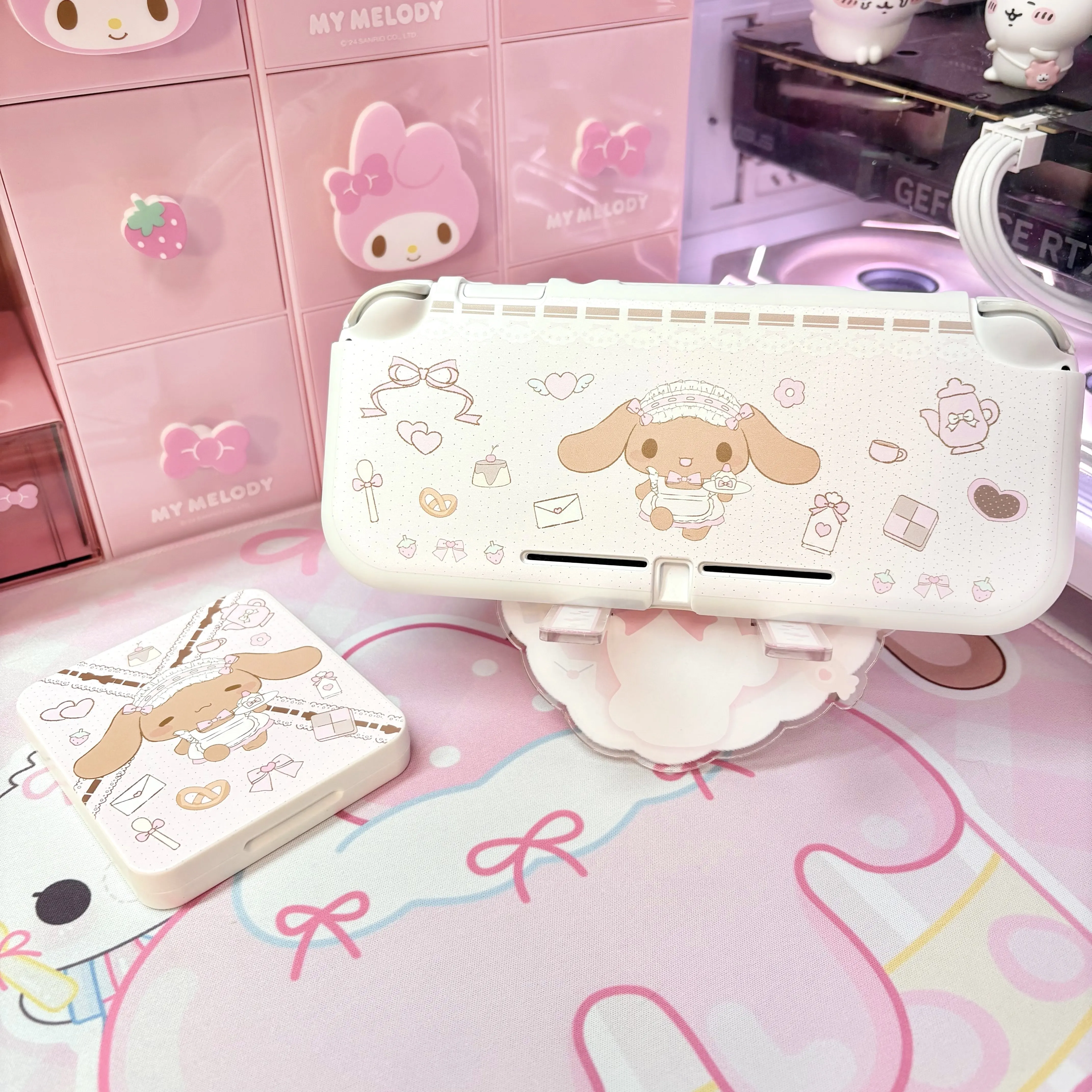 Oryginalne etui ochronne w stylu Ins na Nintendo Switch 2/OLED/LITE, dzielona obudowa konsoli, etui na stację dokującą Joy-Con, akcesoria. — zdjęcie produktu 4