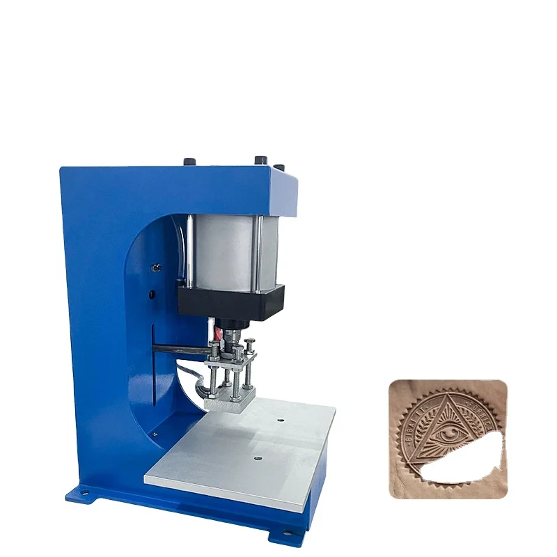 Mini Type Hot Pressing Machine Air Pressure Hot Stamping Machine for Wallet Shoe Pressure Label