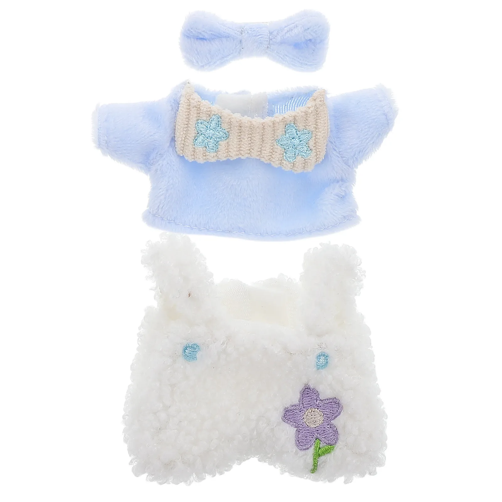 

Unique Clothing Set for Stuffed Animals Adorable Lazy Pajama Design Christmas Dress Up DIY Enthusiasts Soft Cuddly Material