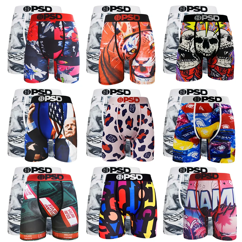 

2pcs Men's Boxer Briefs Polyester Sports Breathable, Quick-Dry, Lightweight. Ideal for Running, Gym,Elastic Waist, Durable