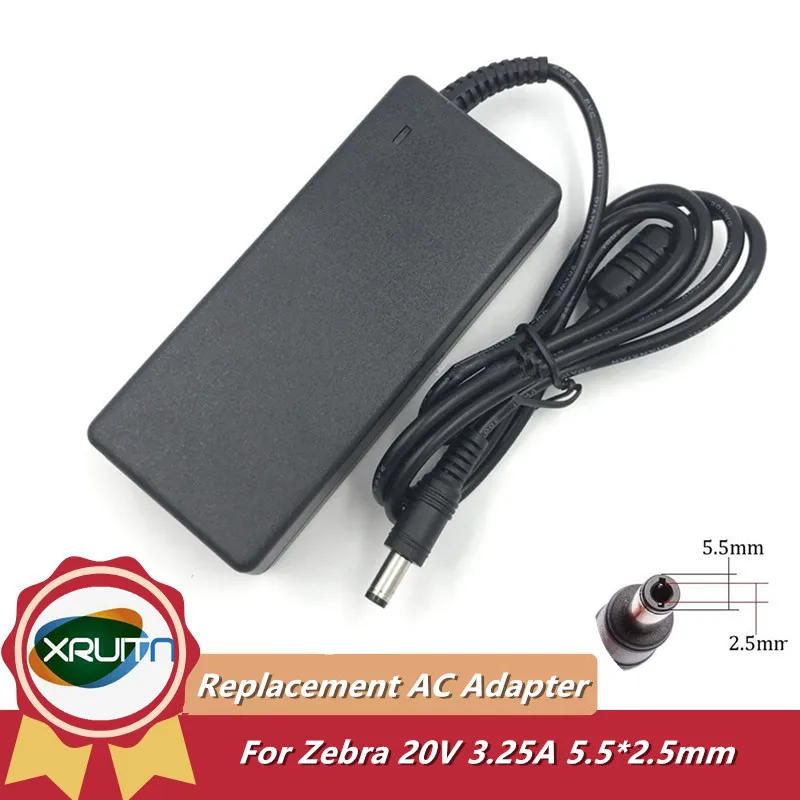 

AC DC Adapter Charger For Zebra Printer FSP060-RPBA FSP060 RPBA P/N P1028888-001 9NA0602400 Power Supply 65W 20V 3.25A 5.5*2.5mm