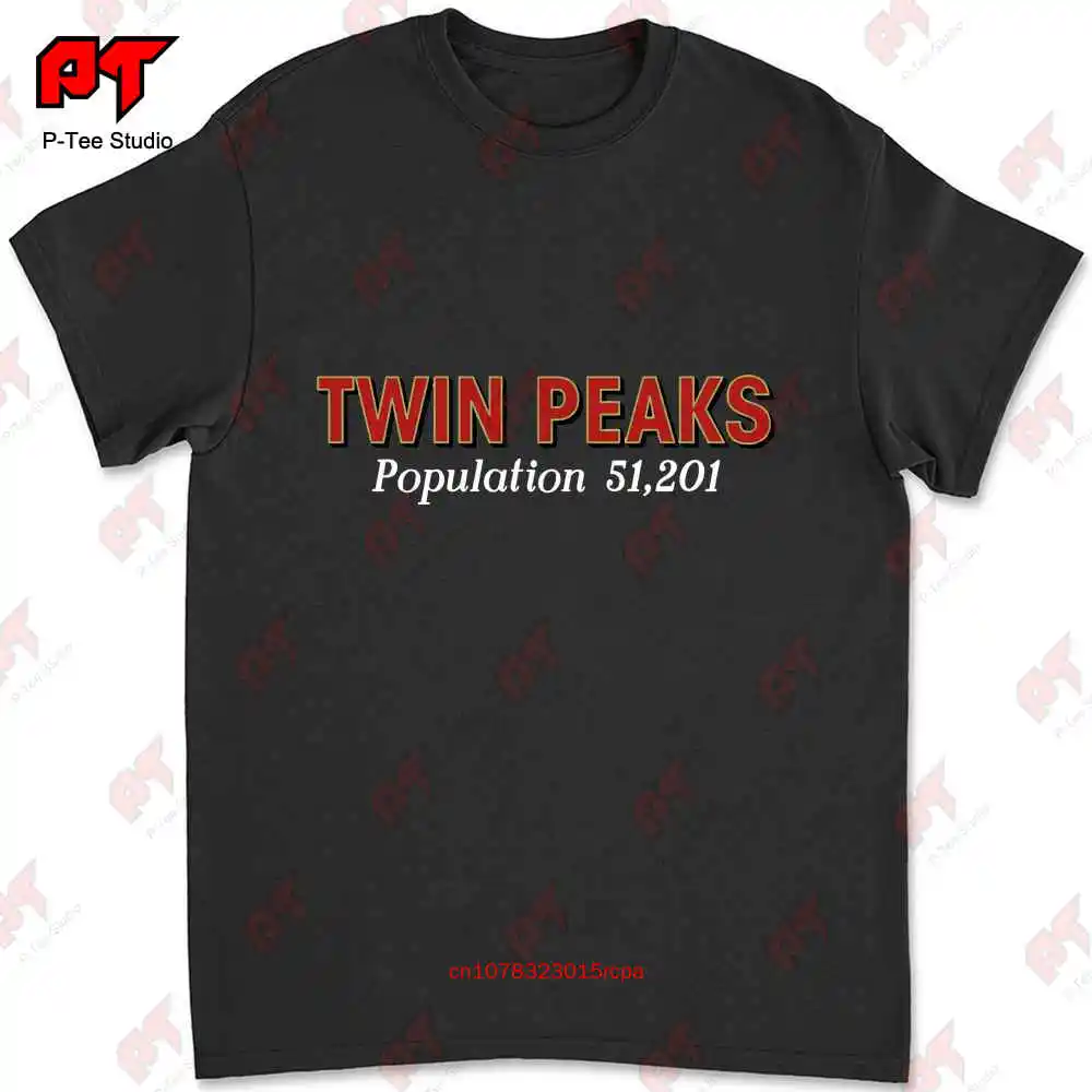 

Twin Peaks Population Heather T-shirt JC37