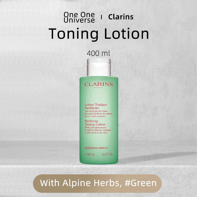 Clarins Toning Lotion with Alpine Herbs #Green, 400ml