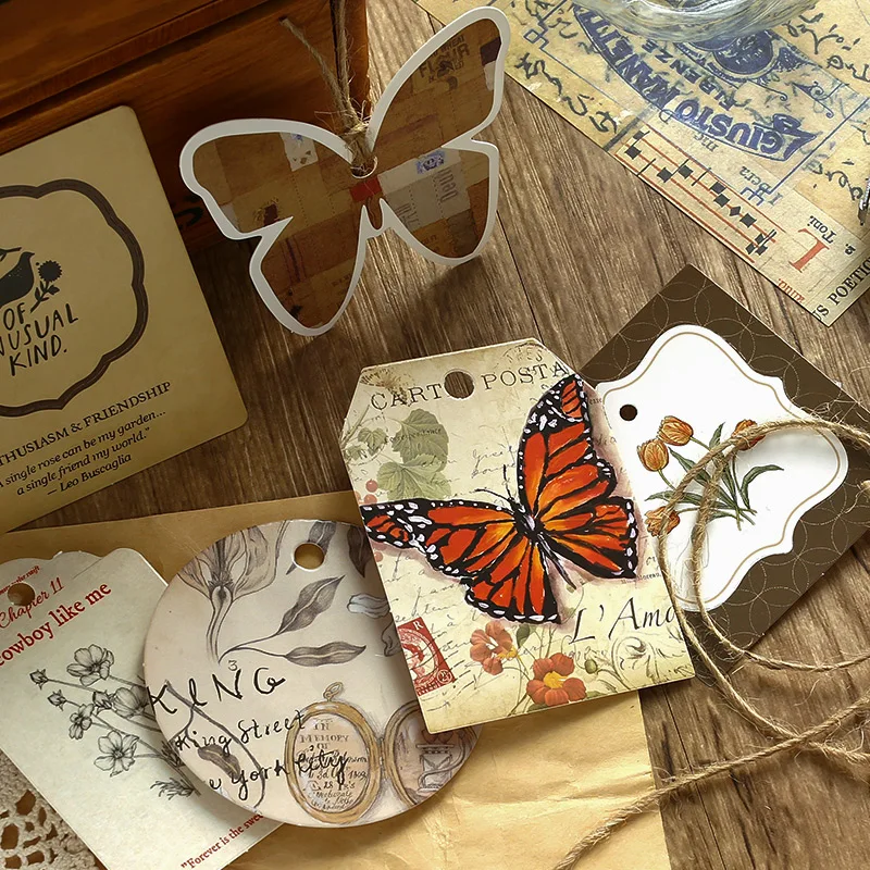 86Pcs Retro Scrapbo…