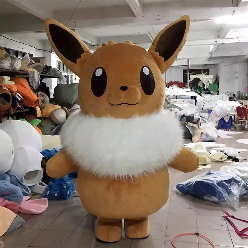ポケモンインフレータブルピカチュウマスコットコスチュームフレアオンイーブイ爆破ウォーキングドール服広告ハロウィンクリスマスパーティードレス