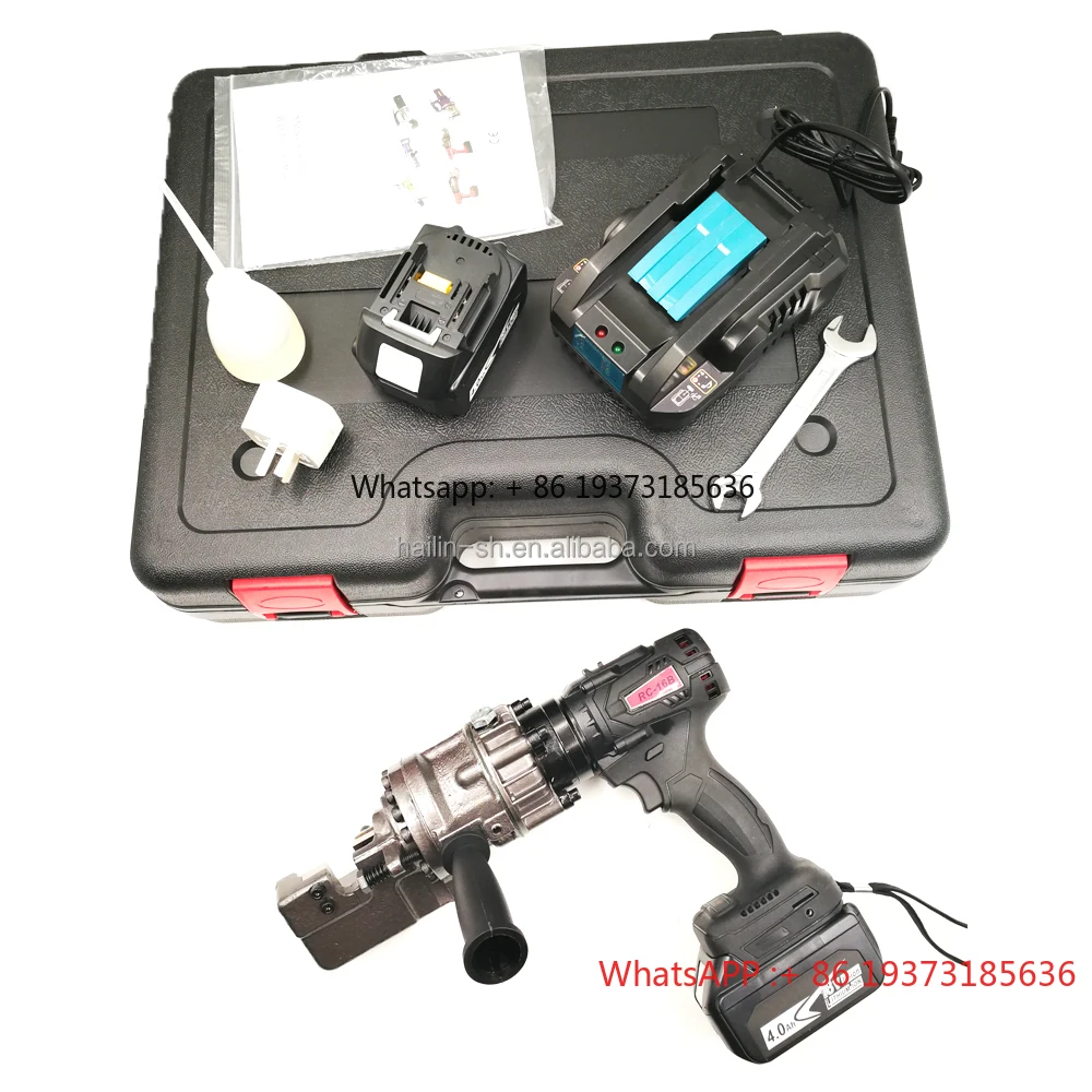 

Construction Power Tool Manual & Electric RC-16B Rebar Cutter 4-16mm Rebar Cutting Tool