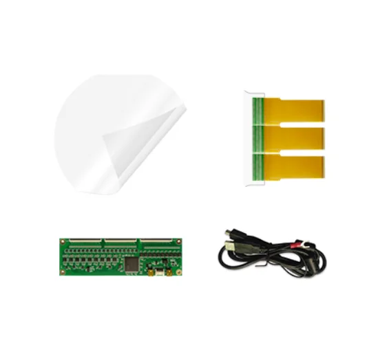 55-Inch 40-dot interactive touch foil compatible LCD anti-fingerprint for conference room LCD