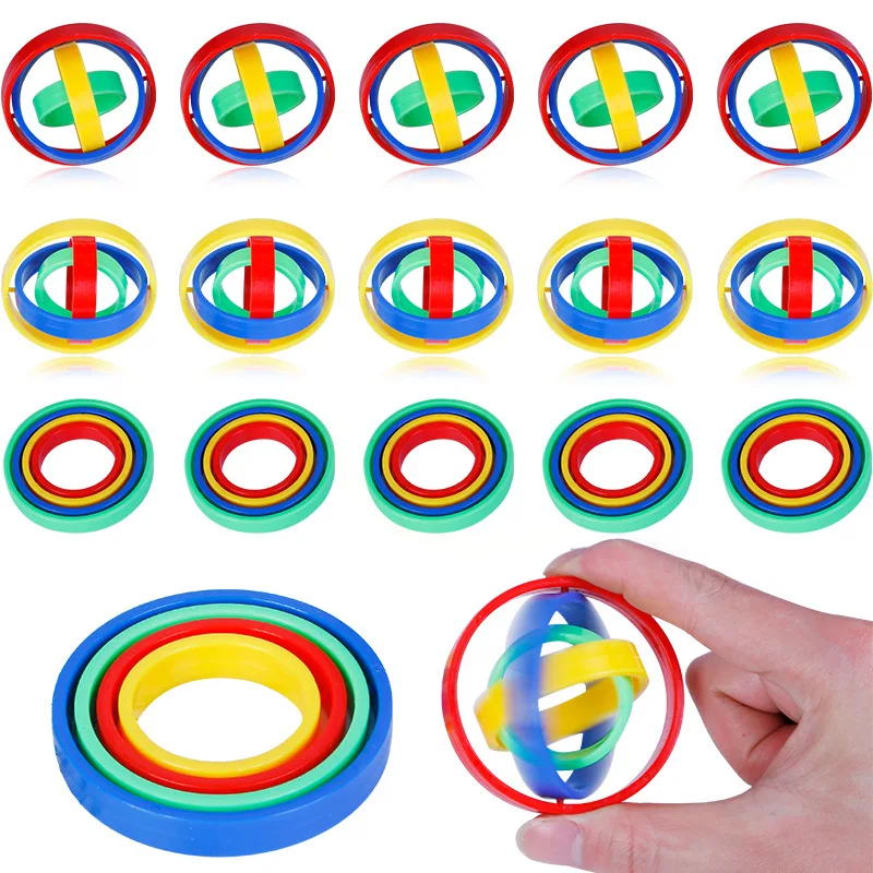 Infinite Flip 3D Fidget Spinners Anxiety Stress Relief Gyroscope Toy Funny Finger Toys for Adults Kids Birthday Gifts антистресс