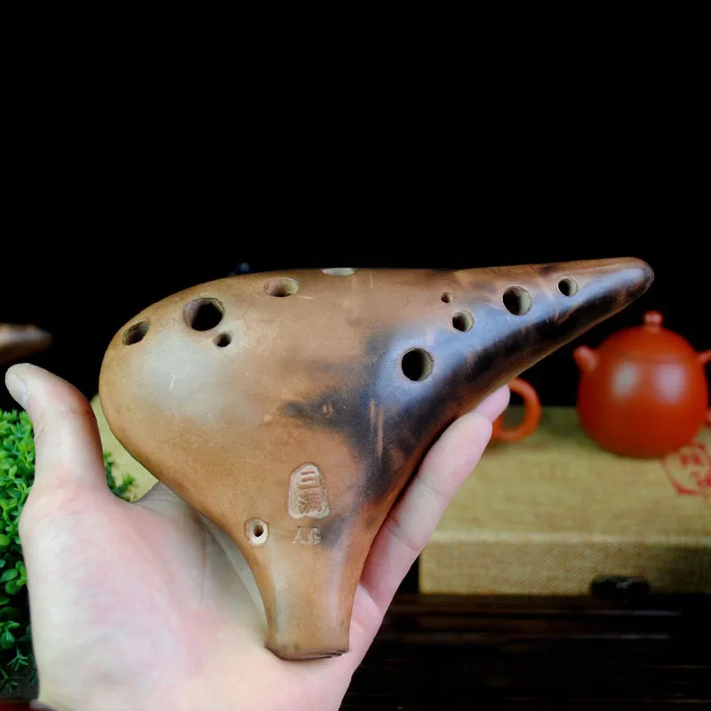 Base Ocarina Orff Instrument 12 Holes Ocarinas Alto Tone G Professional Musical Instrumentation Offers Accessories Ocarina Flute