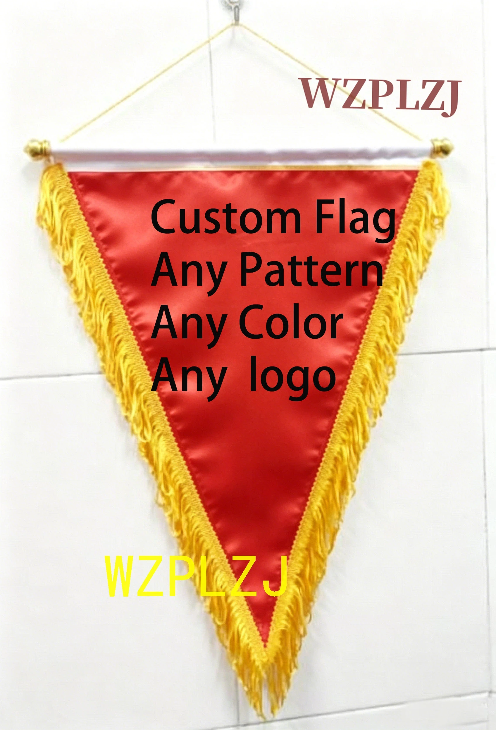 

50*70cm Custom Lion Dance Banners Exchange Flags tassels hanging flags customize logo exchanging flags banners indoor outdoor