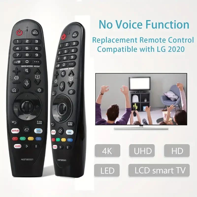 AKB75855501 Remote Control For LG Smart TV, Infrared Remote Control, Fit For LG Many Smart TV Models (No Voice Function)