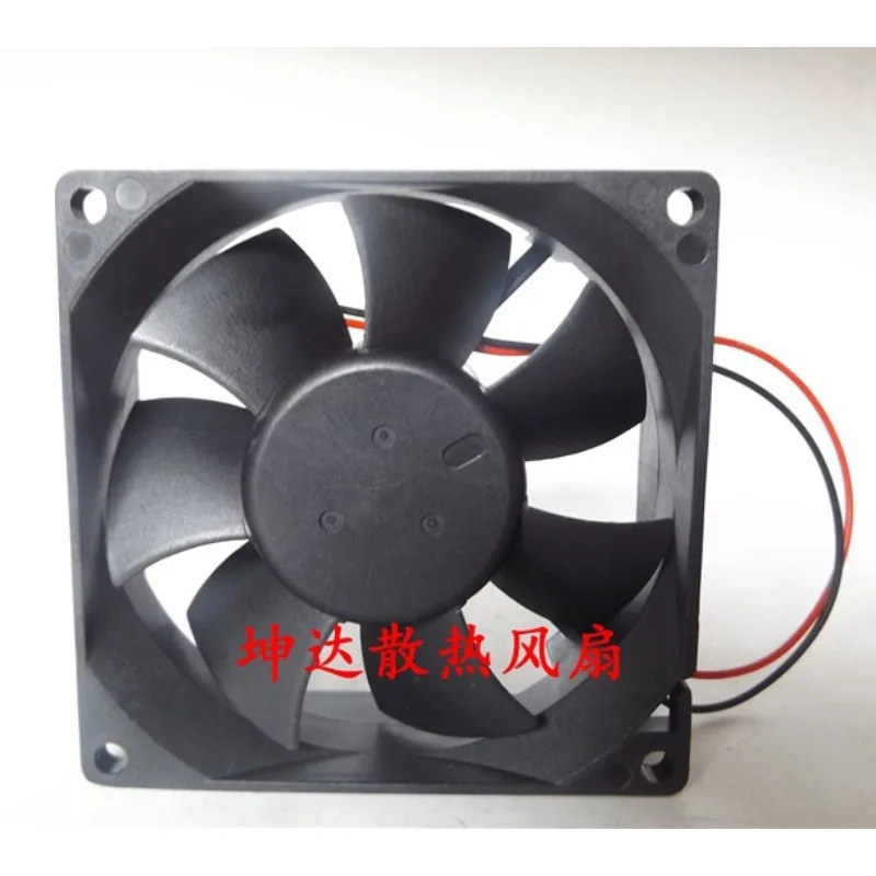 New CPU Fan for AFB0824VH 8025 24V 0.21A 8cm Frequency Converter Fan 80*80*25mm